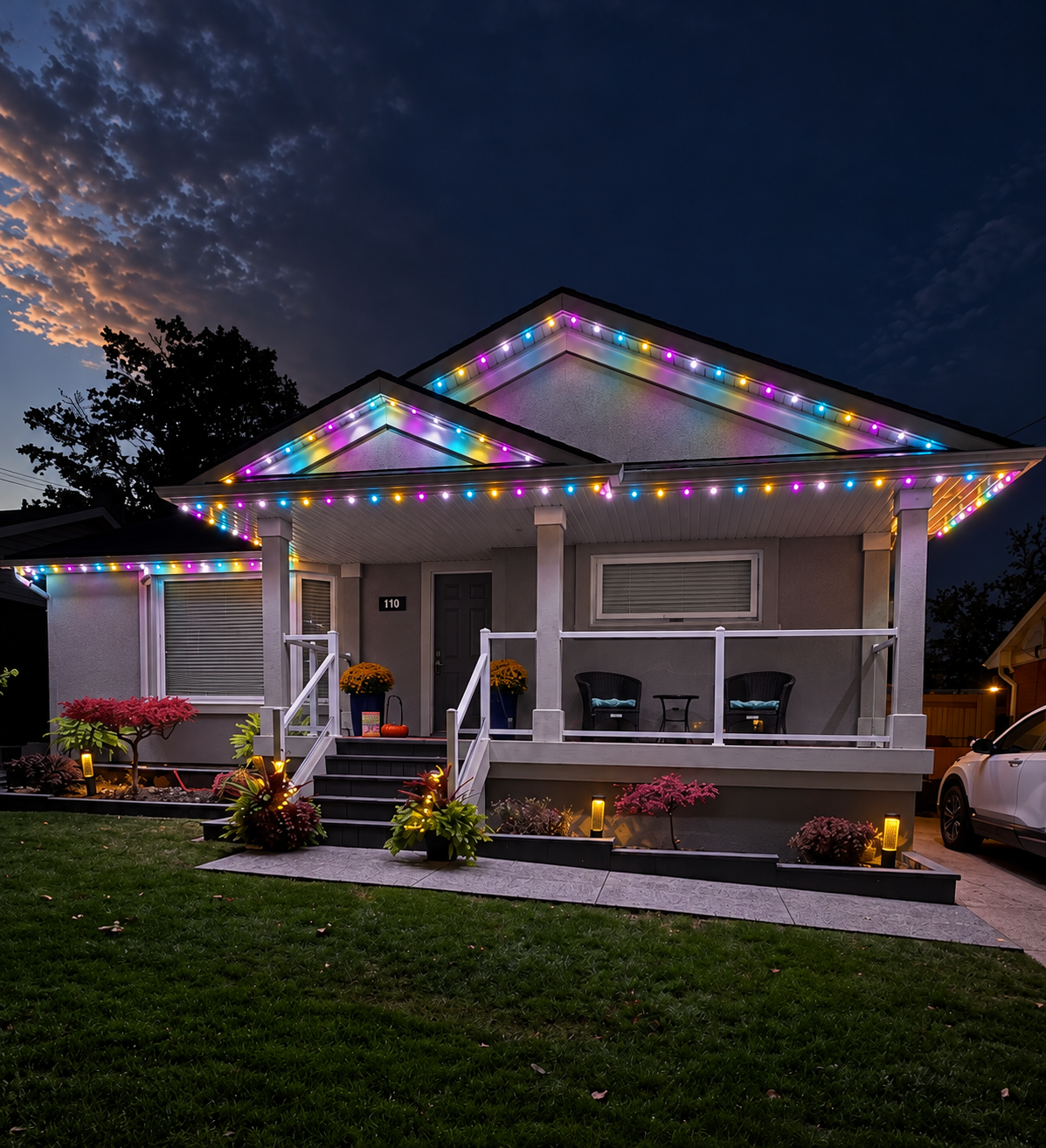 Colourful LED Night